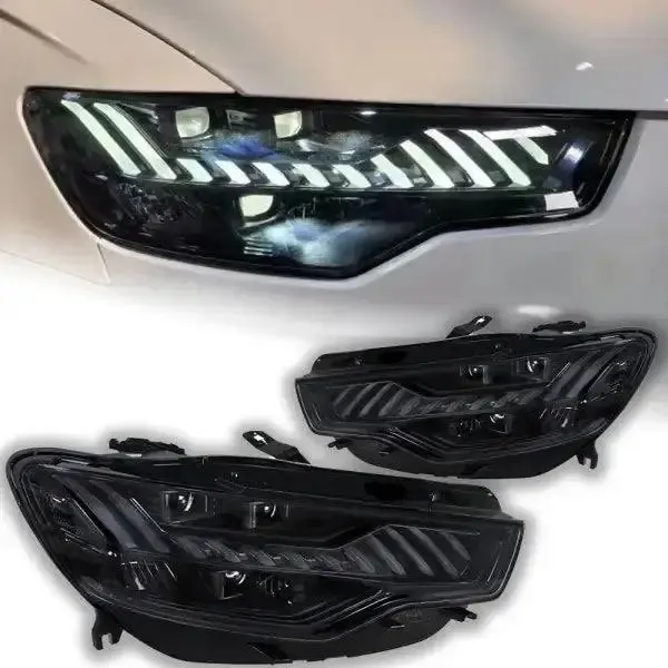 LED Headlight DRL Dynamic Signal High Low Beam Compatible With Audi A7 RS7 2011-2018