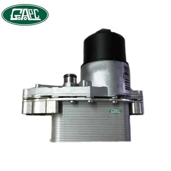 Germax Oil Cooler Assembly LR040738 LR013149 5989070371 9X2Q-6B624-BB C2S52552 Land Rover Discovery 4 2009-2018 Range Rover 2012-2018 Range Rover Sport 2010-2018 Jaguar F- PACE 2015-2018 XF 2009-2018 
