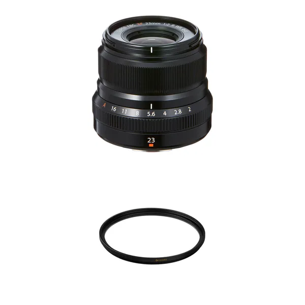 FUJIFILM XF 23mm f/2 R WR Lens with UV Filter Kit