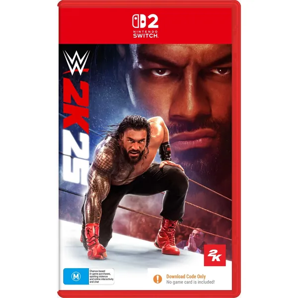 WWE 2K25 (Code in Box) Nintendo Switch 2 Game