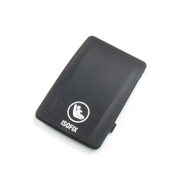 Rear Child Seat Anchor Safety Isofix Restraint Backseat Buckle Covers 52207939540-1 Black CC-9023 Compatible With Bmw X6 G06 2019-2025