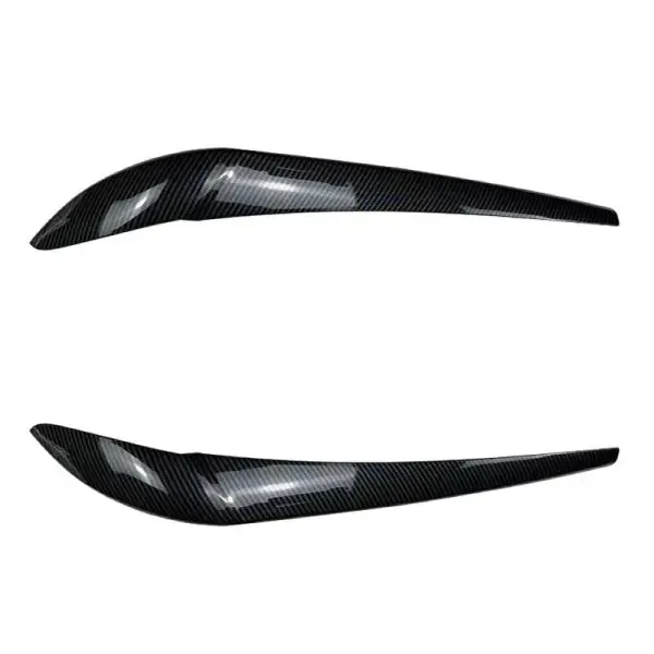 Headlight Eyebrow Spoiler Skirts Lip Splitter Flag Zst-355 Gb Carbon Fiber Look CC-3952 Compatible With Bmw X3 F25 Lci 2014-2017
