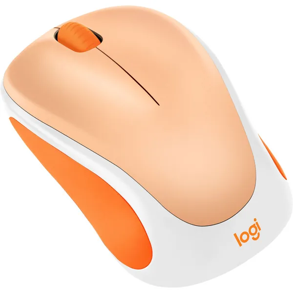 Logitech Design Collection Limited Edition Wireless Mouse (Light Orange)