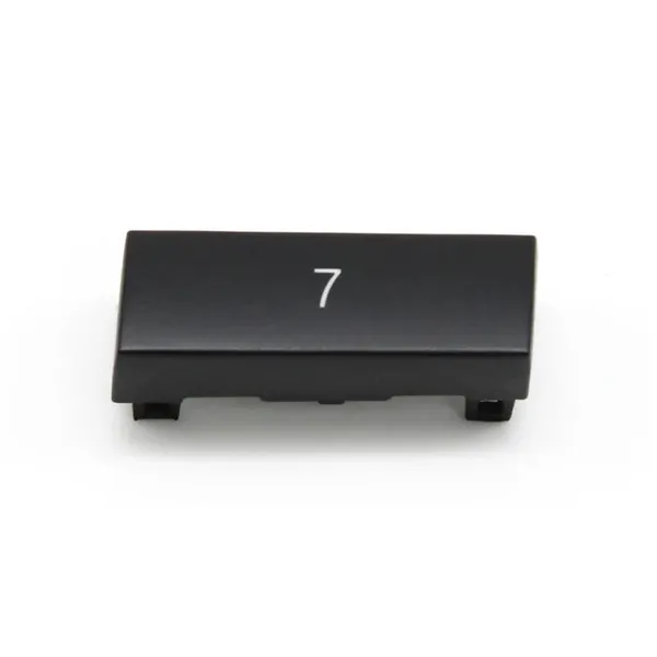 Dashbord Cd Player Digital Button Cover Trim NUMBER 7 BUTTON CC-6679 Compatible With BMW 5 Series F10 F07 GT F11 F18 2010-2017 6 Series F06 F12 F13 2012-2019 7 Series F01 F02 F04 2009-2016