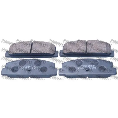 Mazda 6 GG Pad Kit Disc Brake  Rear