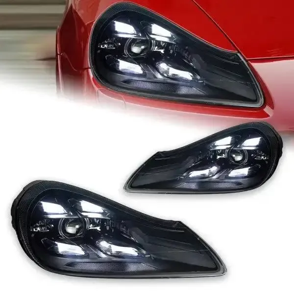 LED Headlight Projector Lens DRL Head lamp light Headlight Compatible With Porsche Cayenne 2007-2010 Cayenne GTS