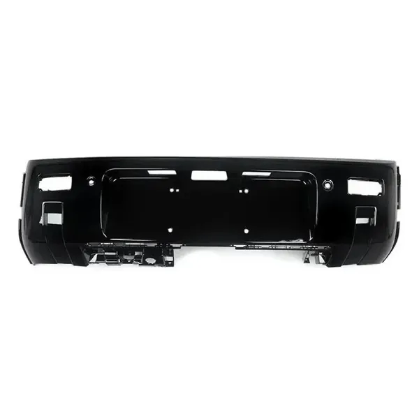 Rear Bumper Bracket Trim Cover Glossy Black CC-7101 Compatible With Range Land Rover Defender 90/110 L663 Lr129997 2020+