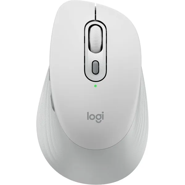 Logitech Signature Comfort M840 L Wireless Mouse (Off-White)