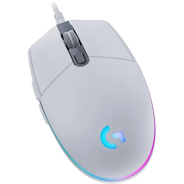 Logitech G G203 Lightsync Mouse White