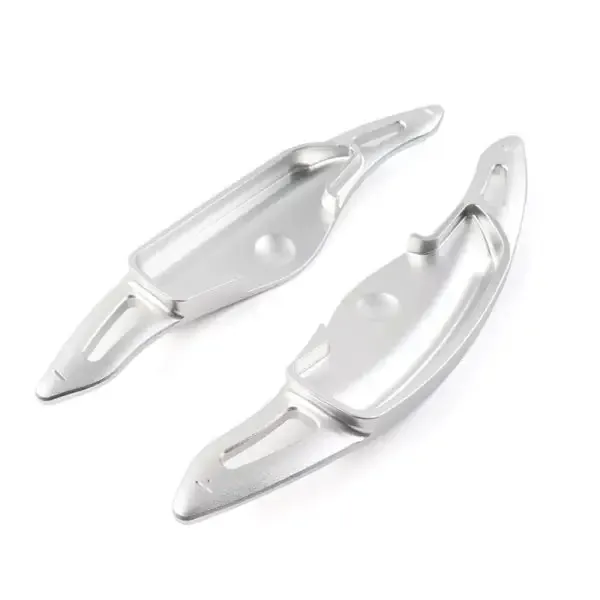 Steering Wheel Shift Paddles Shifter Silver Sk-btbp-036 CC-3486 Compatible With Hyundai Sonata Dn8 2020-22 Elantra 2021-22 Tucson L 2021-22 Custo Mistra 2021