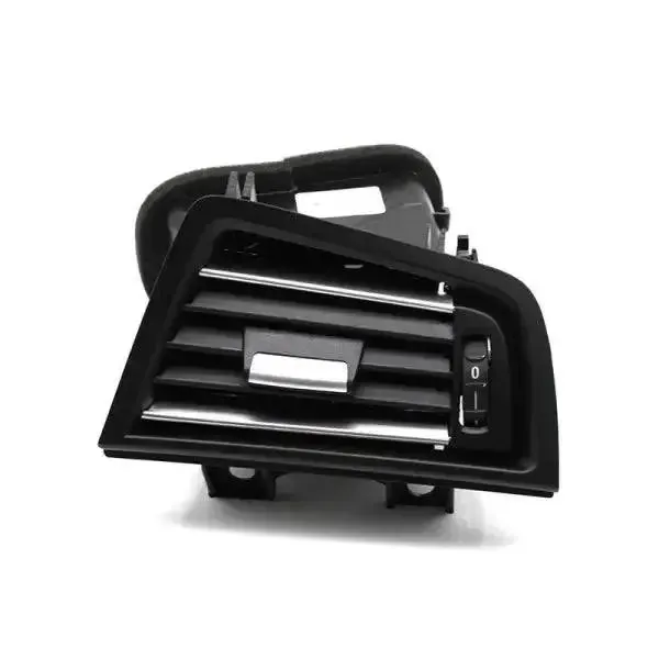 Ac Air Vent Grill Trim Frame Cover Black With Chrome Full Assembly Right 64229166894 CC-315 Compatible With Bmw 5 Series F10 F18 F90 2010-2017