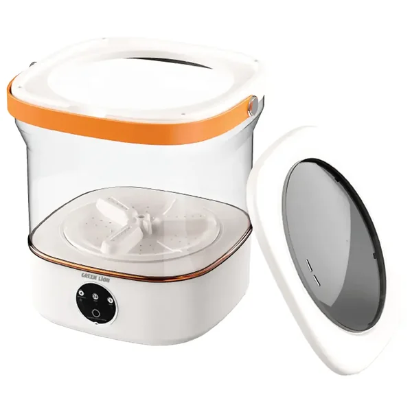 Green Lion Portable 12L Washing Machine - White