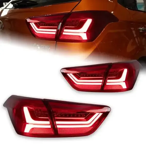 LED Tail Lamp Light LED DRL Dynamic Signal Brake Reverse Compatible With Hyundai IX25 Creta 2013-2018