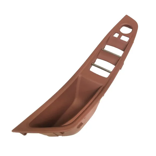 Car Interior Door Armrest Inside Pull Handle Driver Side Brown 51417261934-1 Rhd Model A CC-7878 Compatible With Bmw 5 Series F10 2010-2017