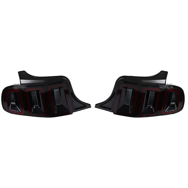 Upgraded Tail Light Lamp Xenon Taillight Retrofit Upgrade Modified Led Drl Hid A CC-6583 Compatible With Ford Mustang Shelby 2013-2014