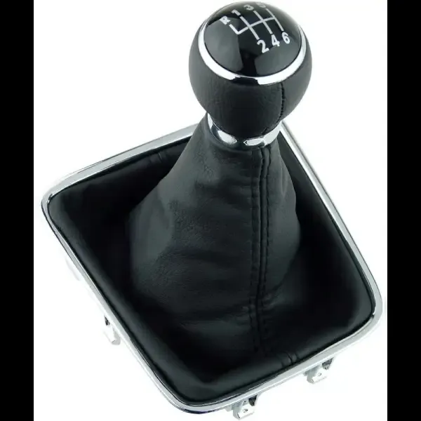 Gear Shift Knob With Cover 6 Gear 1k0711113-2 CC-4300 Compatible With Volkswagen Polo, Golf 5 Mk5 2004-2009, Golf 5 2003-2008, Golf 6 2008-2013, Vw Jetta Sagitar 2005-2014, Vw Scirocco 3 2008-2014