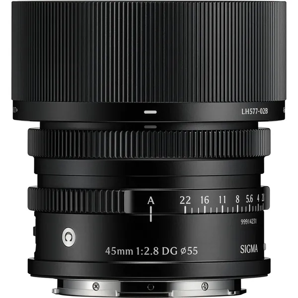 Sigma 45mm f/2.8 DG Contemporary Lens (L-Mount, Black)
