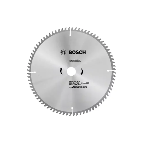 Bosch Circular Saw Blade 305 x 30 x 25.4mm 80T for Aluminum 2608644414
