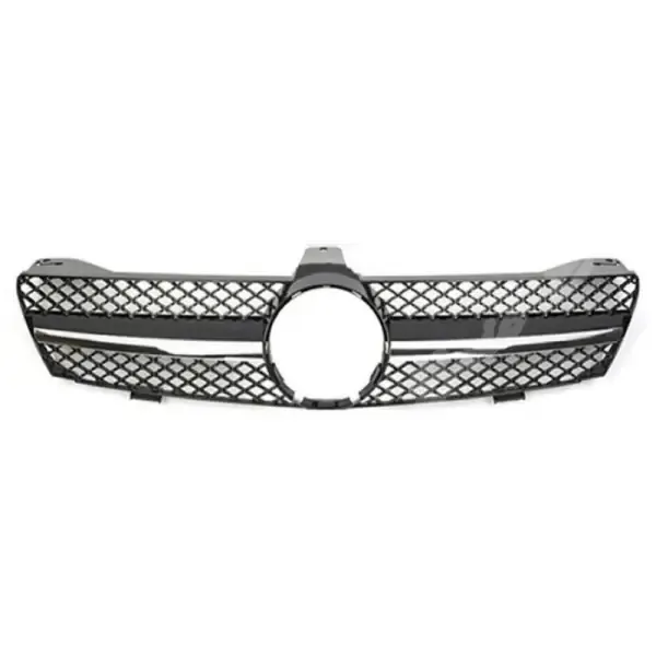 Front Bumper Show Grill Amg Black CC-3147 Compatible With Mercedes Cls Class W219 2008-2011