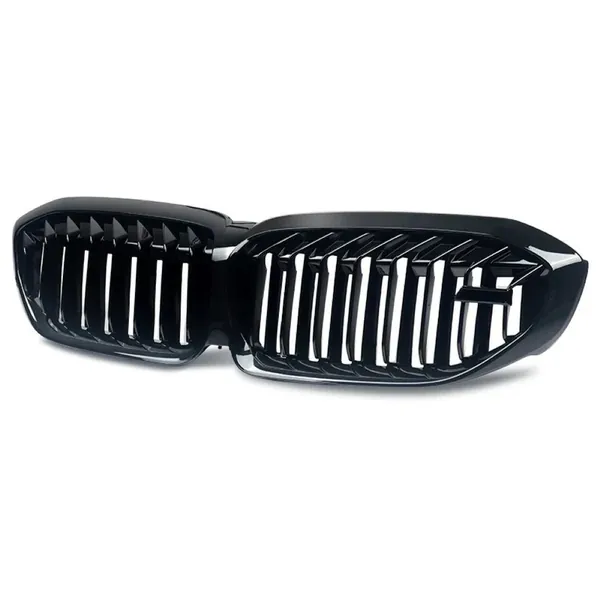 Upgrade Front Bumper Show Grill Glossy Black CC-6610 Compatible With Bmw 3 Series G20 2019-2022