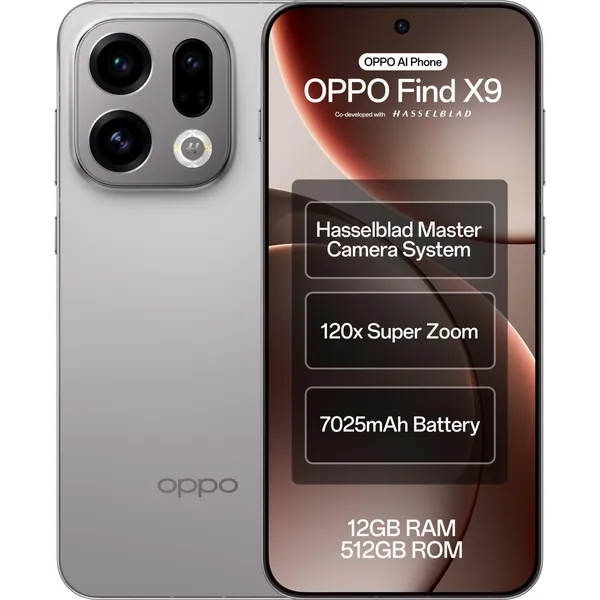OPPO Find X9 5G 512GB (Titanium Grey)