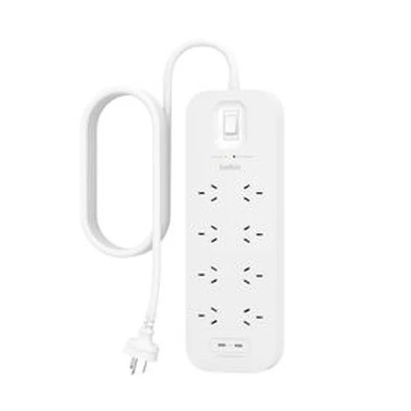 Belkin Connect 8-Outlet Surge Protector with Dual USB-C 30W