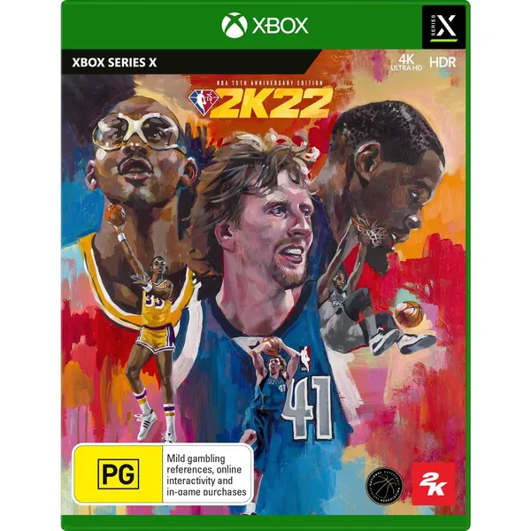 NBA 2K22 75th Anniversary Edition Xbox Series X Game
