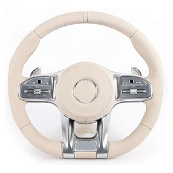 Upgraded Custom Amg Brabus Maybach Full Steering Wheel Style 3bcb86s CC-8121 Compatible With Mercedes A B C E S G V M Class Ml Gl Gla Glb Glc Gle Gls Slk G55 G63 G Wagon Eqs