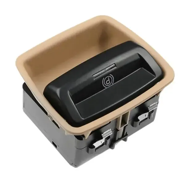 Electronic Parking Brake Control Switch Handbrake Button 970613251026w0 Beige CC-4306 Compatible With Porsche Panamera 970 2010-2016