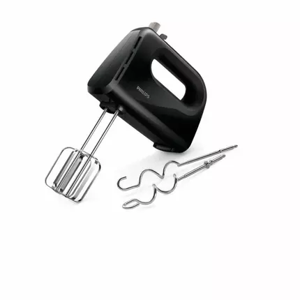 Philips Hand Mixer 300W 5 Speeds 2 Attachments HR3705