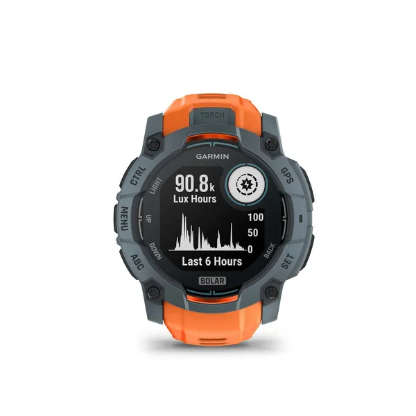 Garmin Instinct 3,50mm,Solar,Spark Orange Bzl w/Spark Orange Bnd