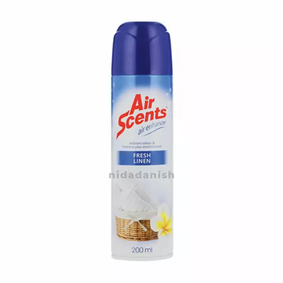 Shield-Home Air Scents Air Enhancer Aerosol 200ml Fresh Linen SH404