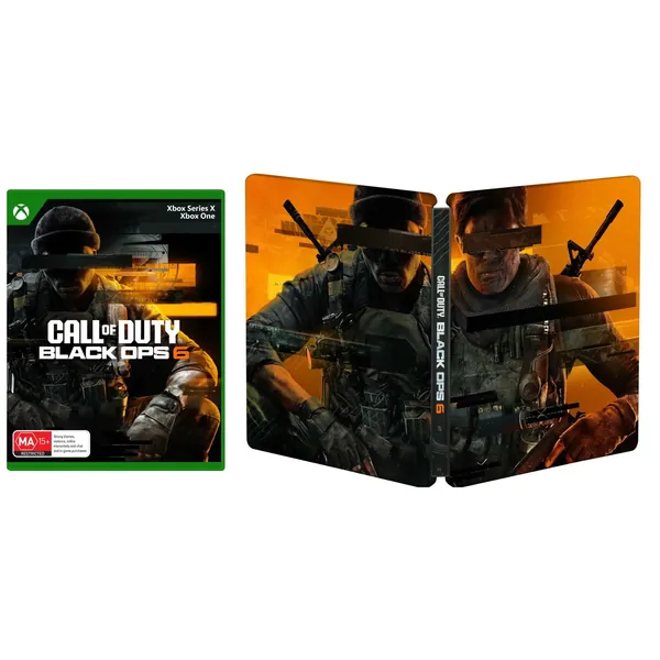 Call of Duty: Black Ops 6 SteelBook Edition Cross-Gen Bundle Xbox Series X Game