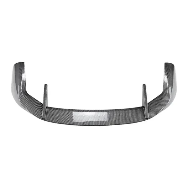 Rear Roof Trunk Mid Wing Lip Spoiler M Sports M Performance Mp Xm5 Carbon Fibre Look Zst-659 Cf CC-4871 Compatible With Bmw X5 F15 2014-2018