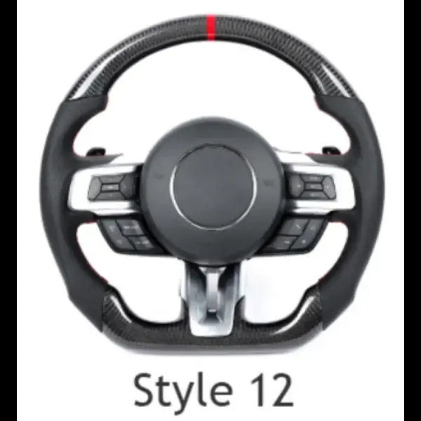 Steering Wheel GT Sports Compatible With FORD EDGE MAVERICK ESCAPE ECOSPORT FIESTA ST FUSION EVOS FLEX FOCUS MUSTANG EXPLORER FOCUS ST AEROSTAR COMUTA TAURUS GT EVEREST ENDEAVOUR