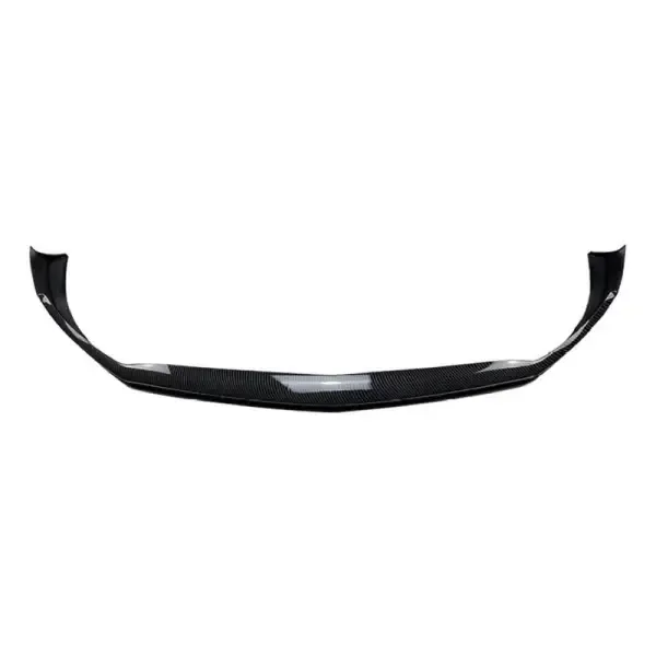 Amg Front Bumper Lip Skirt Lorinser Zst-237 Carbon Fiber Look CC-3735 Compatible With Mercedes Benz A Class W177 2018+