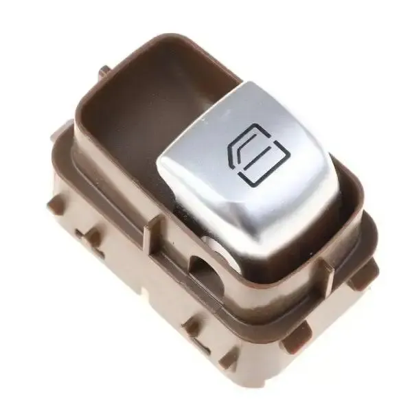 Window Switch Lifter Button Orange Light Brown 20590515138U05 8U05 CC-878 Compatible With Mercedes C Class W205 2016 Glc W253 2018