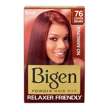 Bigen Hair Dye 76 Copper Brown (F) 6g BR25 (Pack of 6Pcs)