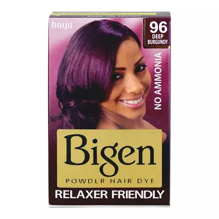 Bigen Hair Dye 96 Deep Burgundy (G) 6g BR26 (Pack of 6Pcs)