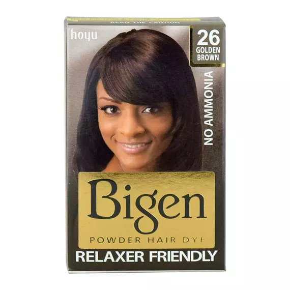 Bigen Hair Dye 26 Golden Brown (C) 6g BR19 (Pack of 6Pcs)