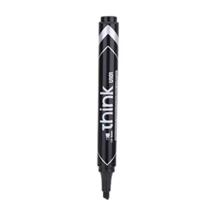Deli Permanent Marker Black EU10120