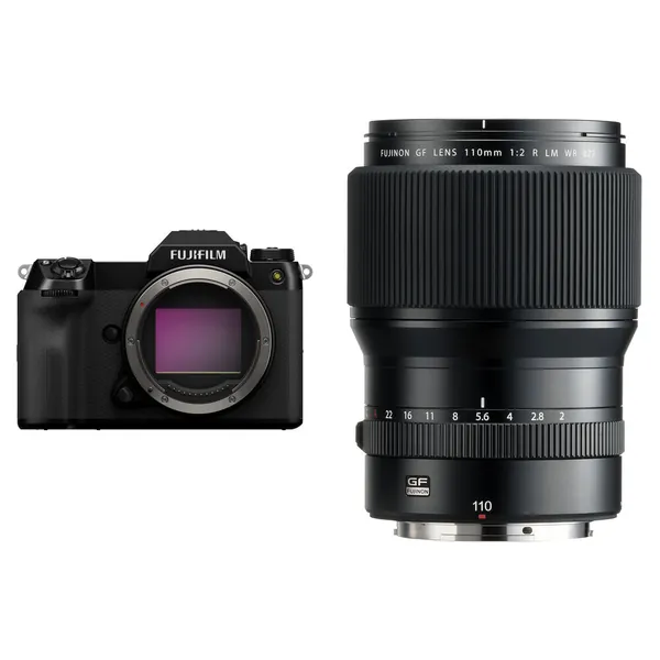 FUJIFILM GFX 100S II Medium Format Mirrorless Camera with 110mm f/2 Lens Kit