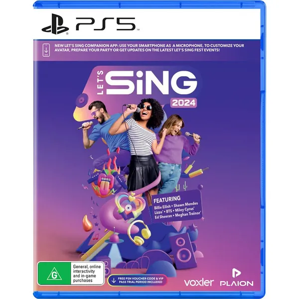 Let's Sing 2024 PS5 Game