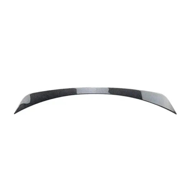 Rear Trunk Mid Wing Lip Splitter Skirts Flag Spoiler Amg C43 C63 Style Zst-053 Cf Carbon Fiber Look CC-4276 Compatible With Mercedes C Class W206 2022+