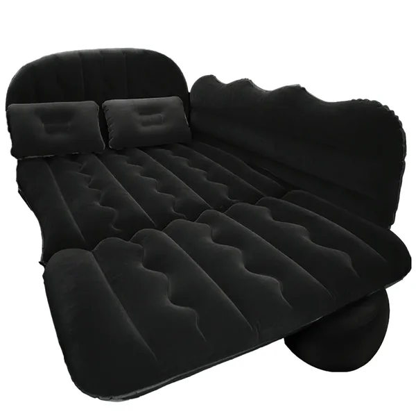 Green Lion Inflatable Car Air Mattress - Black