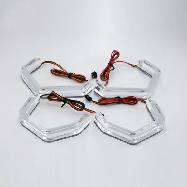 Led Headlight Drl Daytime Running Light Iconic Angel Eye Gen 2 Srgba M4 Bd-ae-nm4-2 CC-5113 Compatible With Bmw 4 Series F32 Coupe 13+ F33 Cabriolet 13+ F36 Coupe 2014+ G22 Coupe 20+ G23 G26 20+