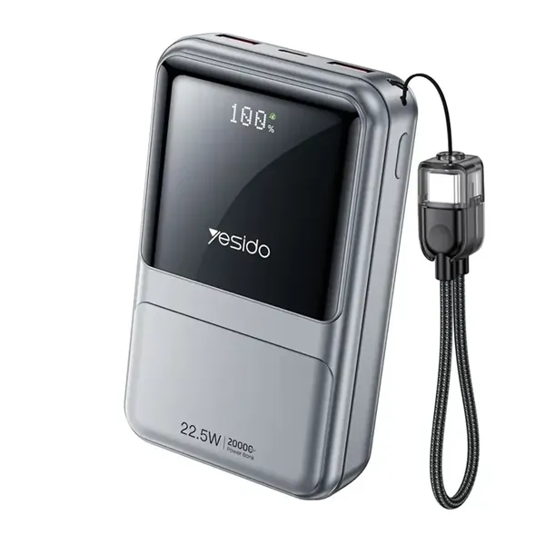 Yesido YP96 20000mAh Power Bank – 22.5W Fast Charging