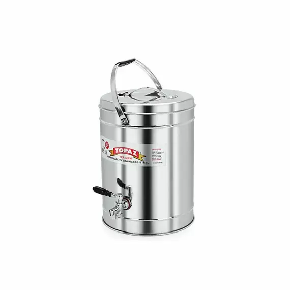 Topaz Tea Can Stainless Steel 5L Stainless Steel Eco-Friendly Tea/Coffee Urn Hot & Cold Pot Leak Proof Food Grade