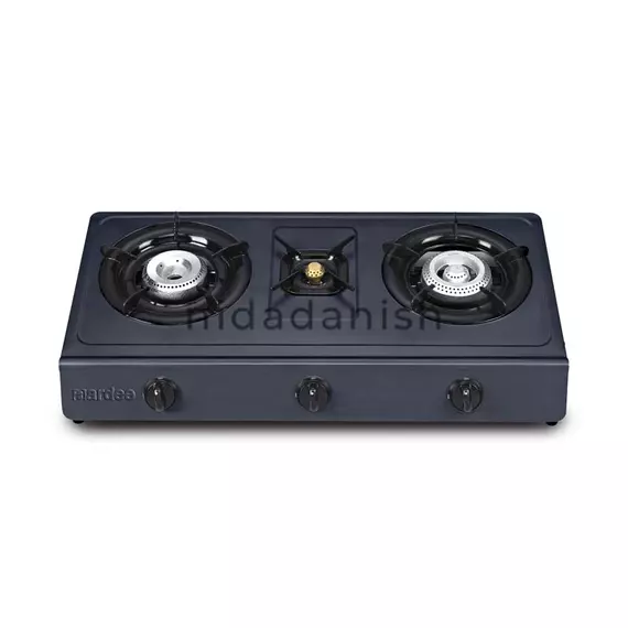 Aardee Gas Stove ARGS-3T 3 Burner Teflon
