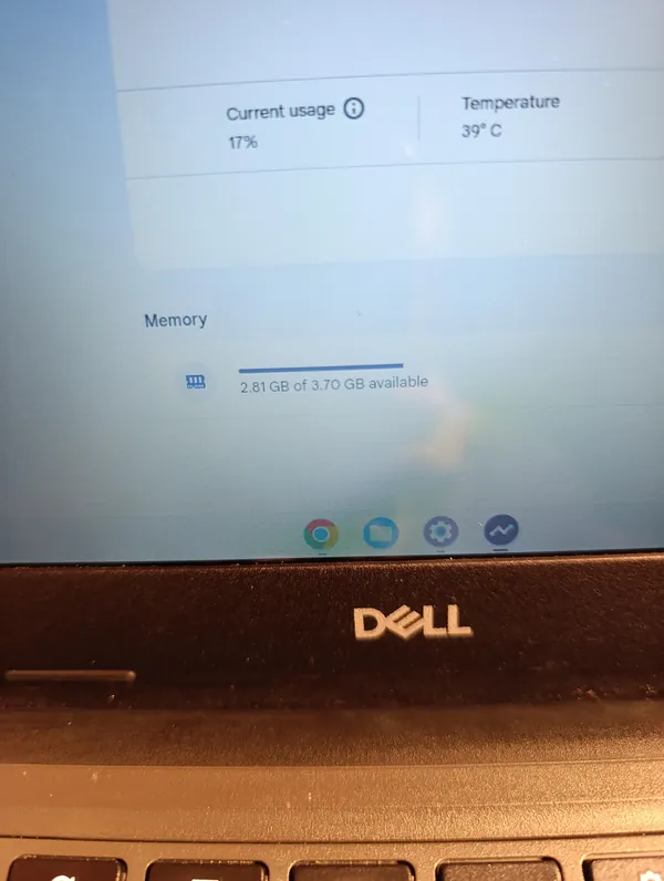 DELL Chromebook 3100 2-in-1 Intel N4020 4GB RAM 32GB SSD Webcam ChromeOS Touch screen